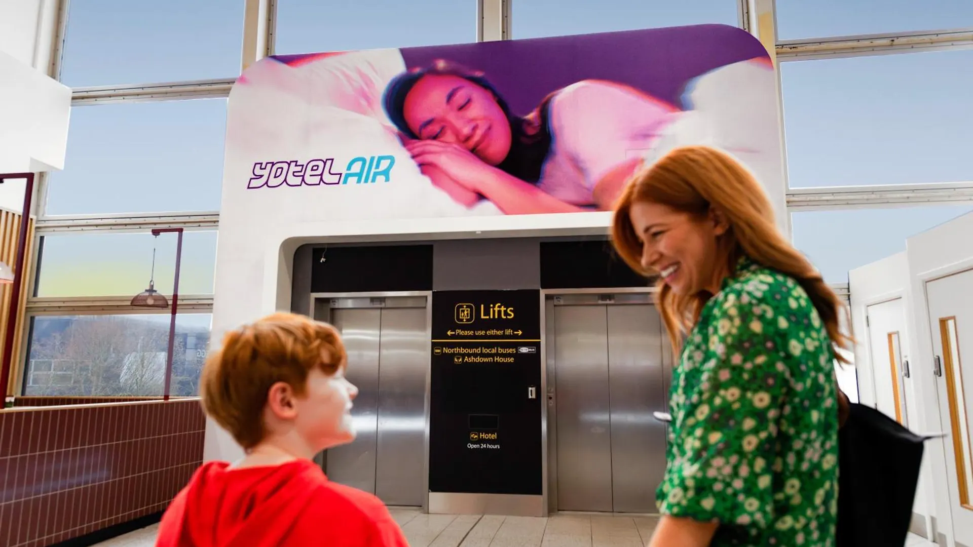 Yotelair London Gatwick Airport Horley Capsule hotel